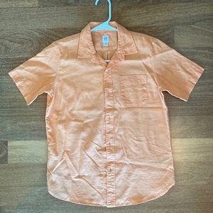 Gap Kids orange collared shirt